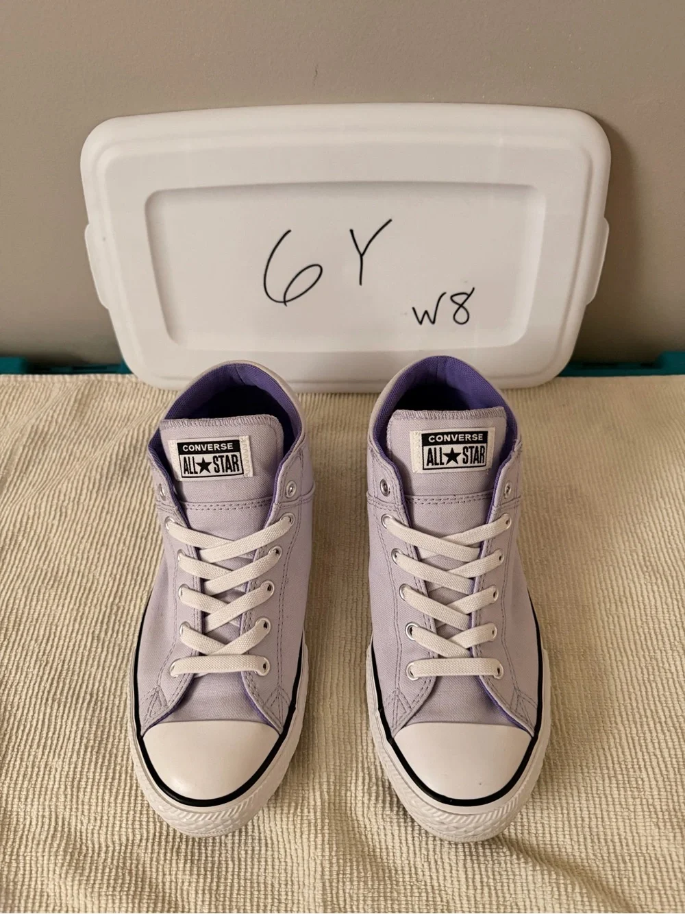 Converse All Star Women's Lavender Low Top Sneakers